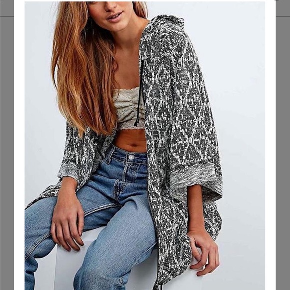 Free People Jackets & Blazers - {Free People} FINAL PRICE oversized zip